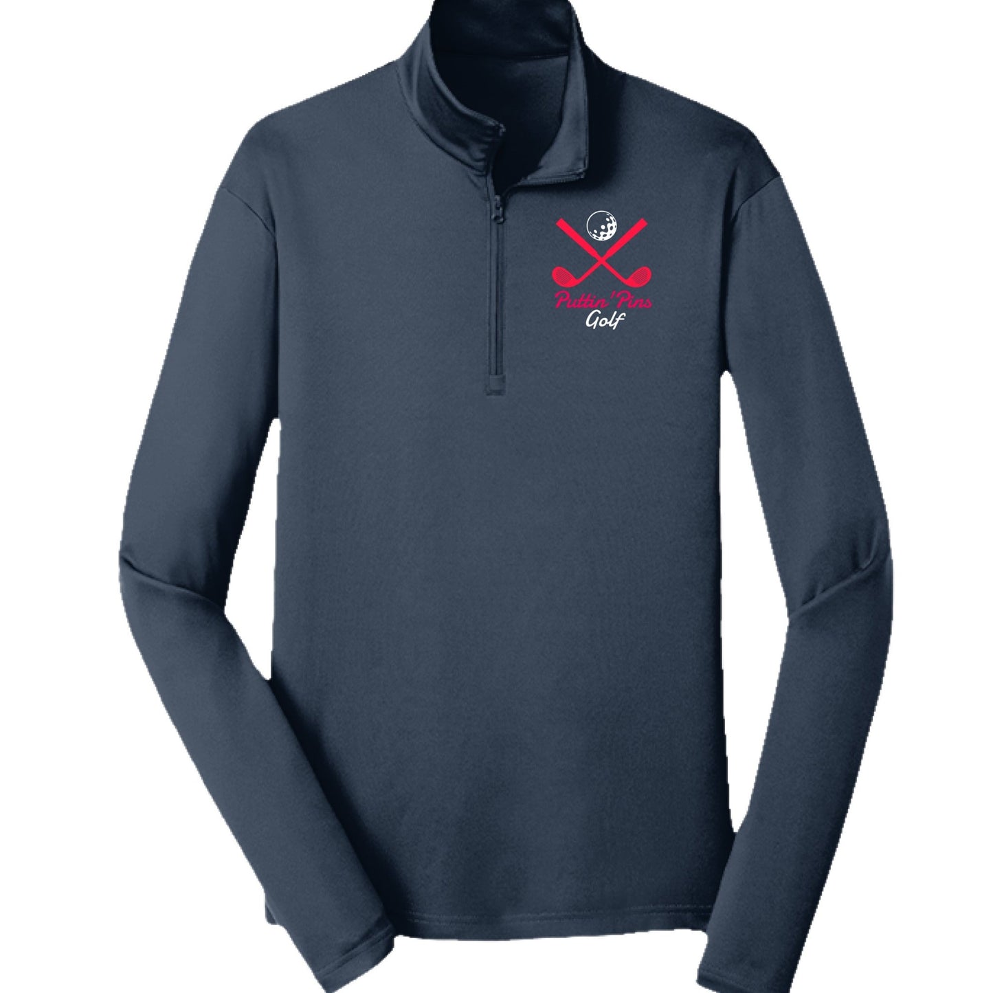 PuttinPins QuarterZip - PevyBrand