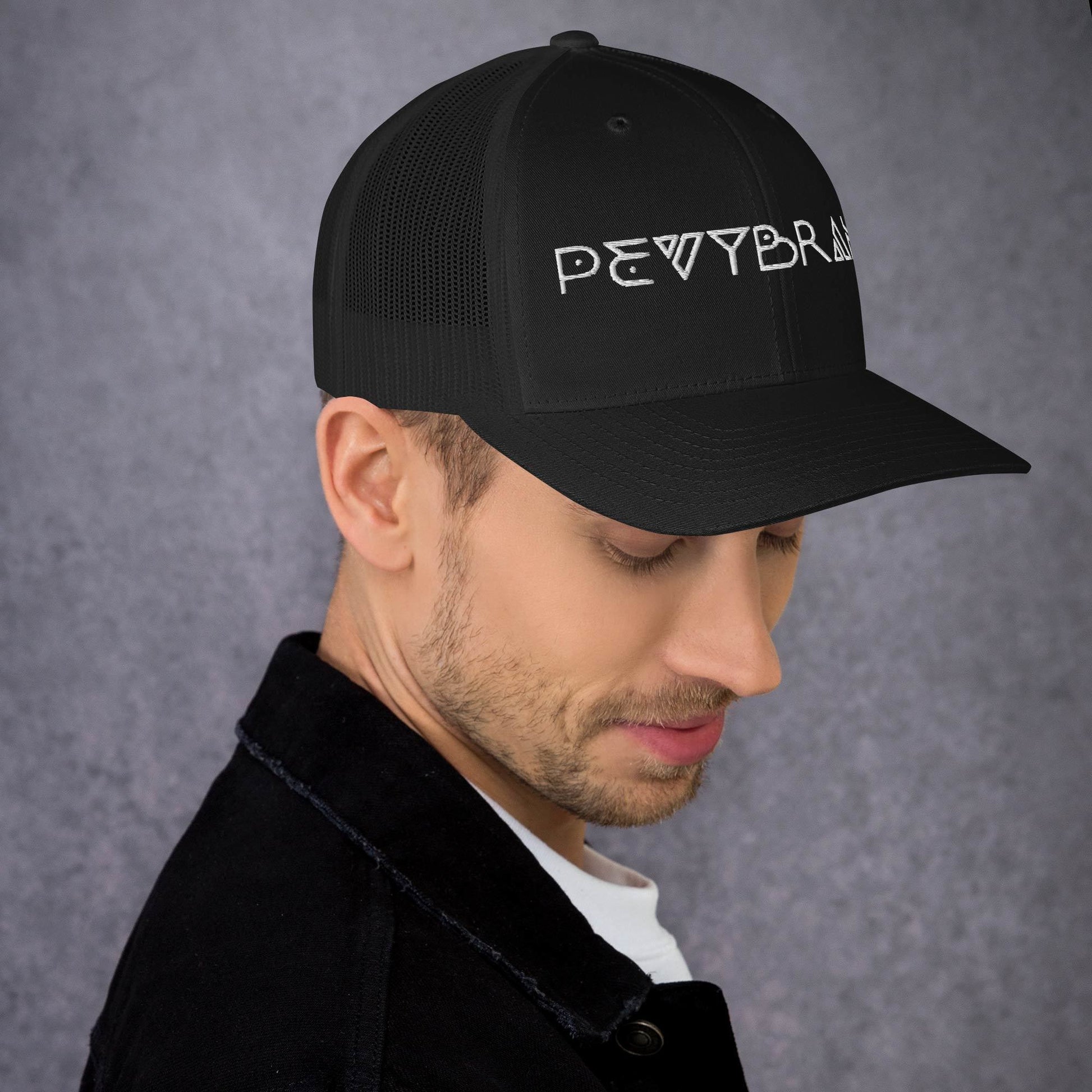 Stylish Custom Embroidered Trucker Cap - Personalized Headwear - PevyBrand