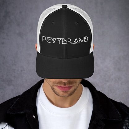Stylish Custom Embroidered Trucker Cap - Personalized Headwear - PevyBrand