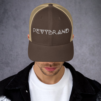 Stylish Custom Embroidered Trucker Cap - Personalized Headwear - PevyBrand