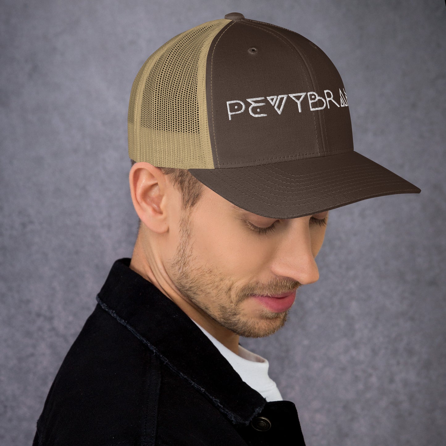 Stylish Custom Embroidered Trucker Cap - Personalized Headwear - PevyBrand