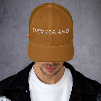 Stylish Custom Embroidered Trucker Cap - Personalized Headwear - PevyBrand