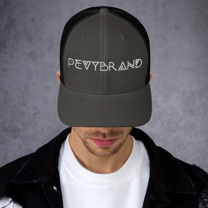 Stylish Custom Embroidered Trucker Cap - Personalized Headwear - PevyBrand