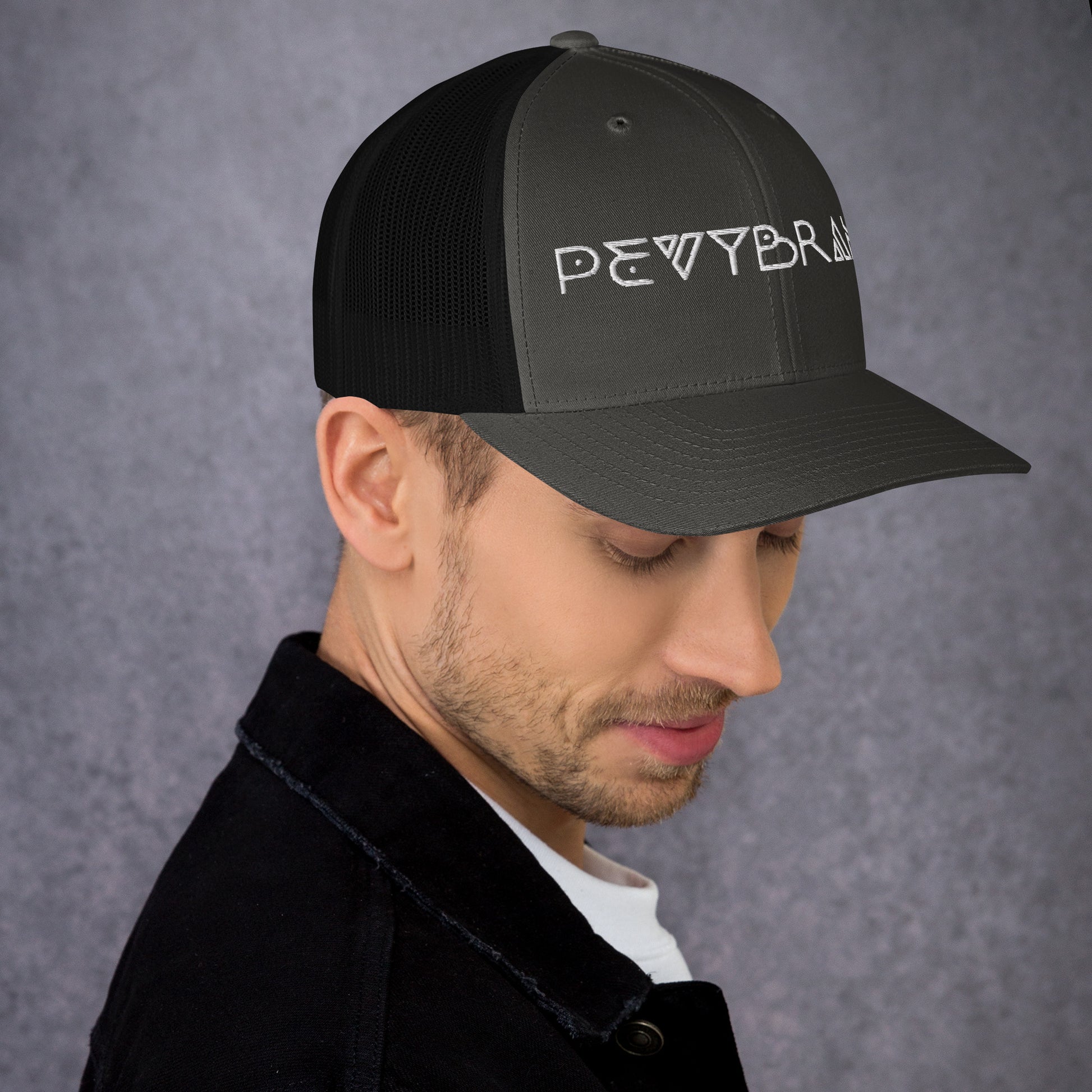 Stylish Custom Embroidered Trucker Cap - Personalized Headwear - PevyBrand