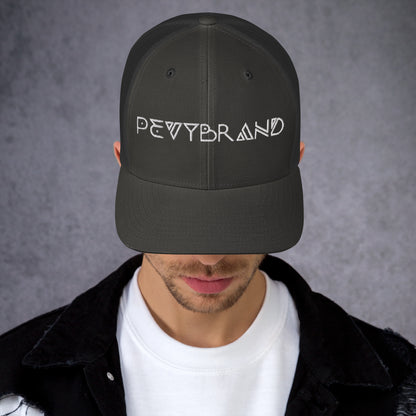 Stylish Custom Embroidered Trucker Cap - Personalized Headwear - PevyBrand