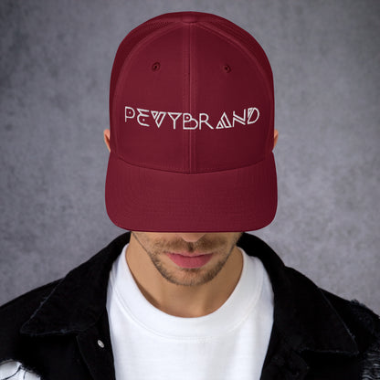 Stylish Custom Embroidered Trucker Cap - Personalized Headwear - PevyBrand