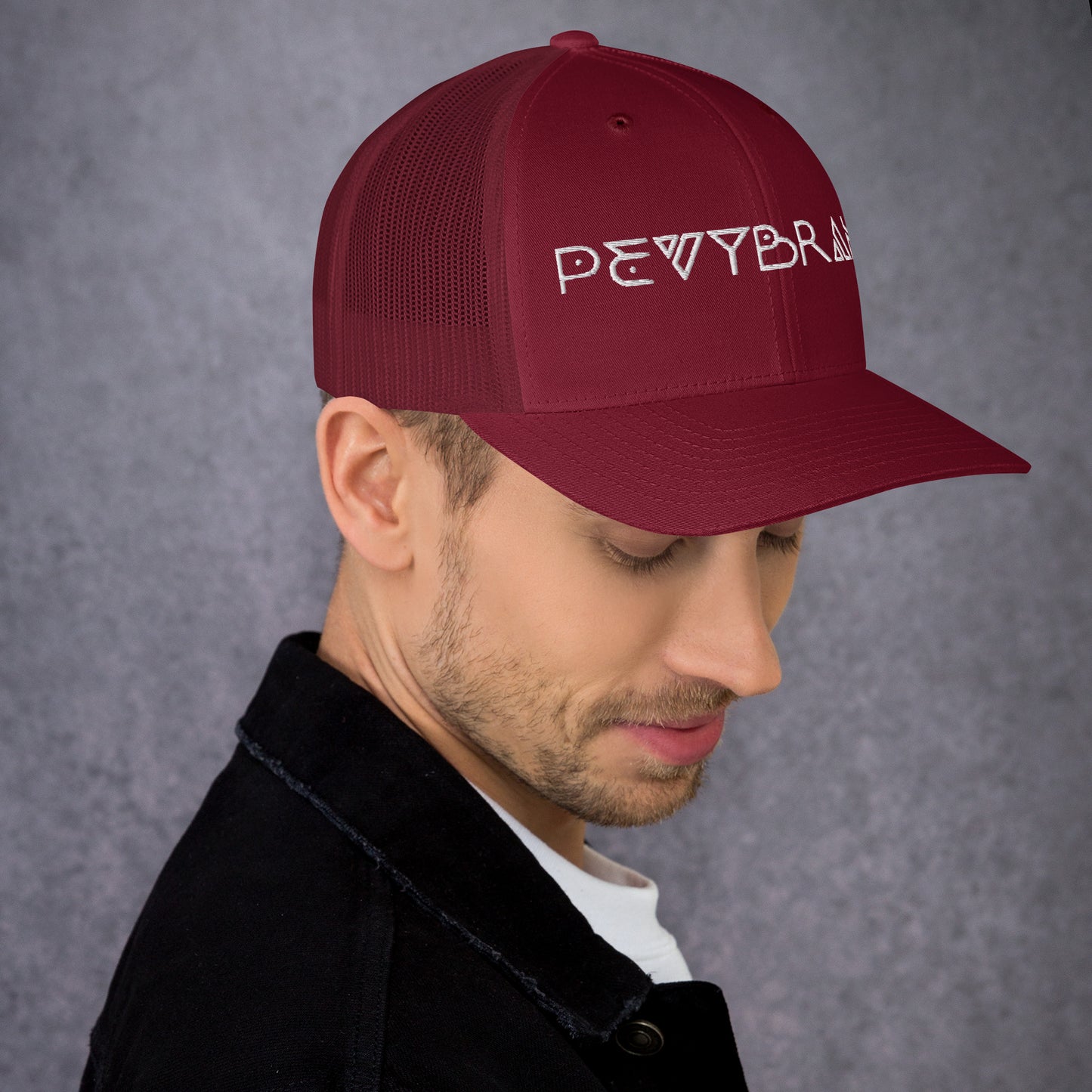 Stylish Custom Embroidered Trucker Cap - Personalized Headwear - PevyBrand