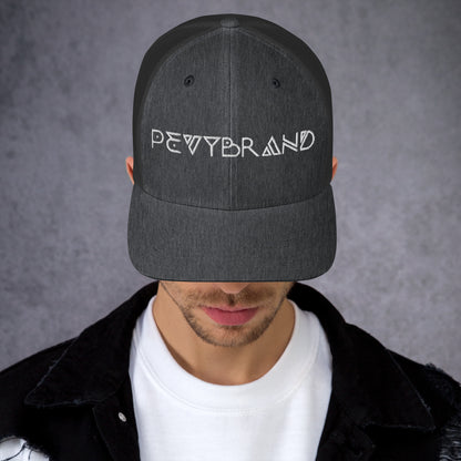Stylish Custom Embroidered Trucker Cap - Personalized Headwear - PevyBrand