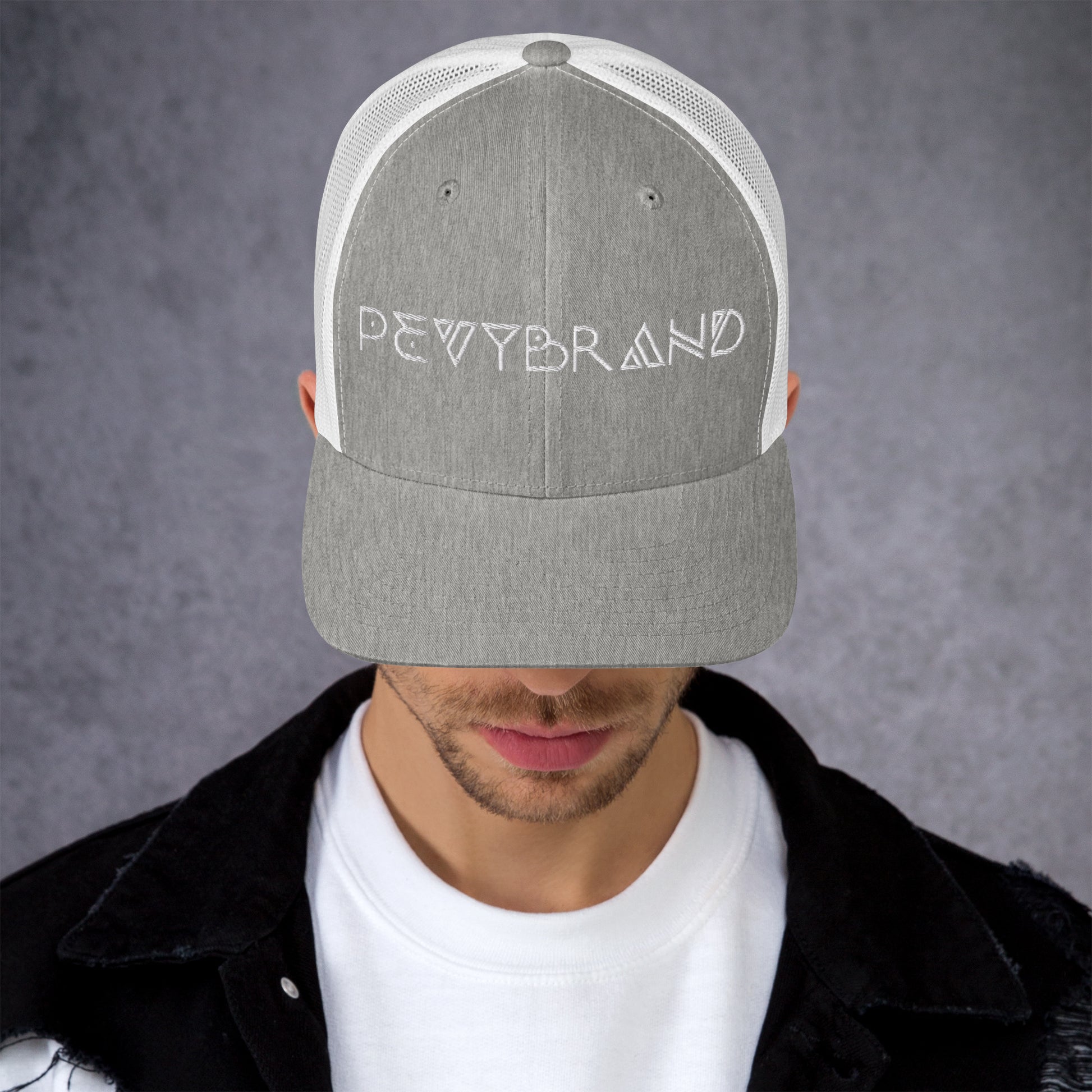 Stylish Custom Embroidered Trucker Cap - Personalized Headwear - PevyBrand