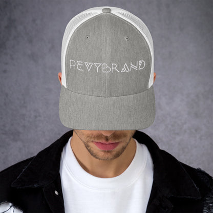 Stylish Custom Embroidered Trucker Cap - Personalized Headwear - PevyBrand
