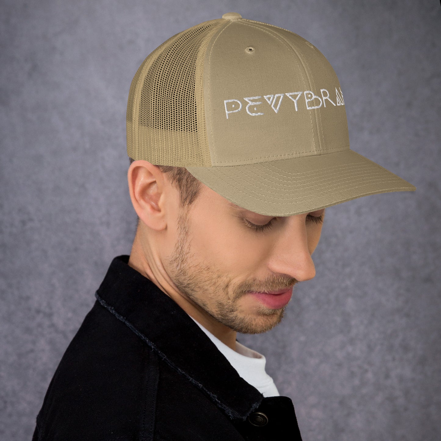 Stylish Custom Embroidered Trucker Cap - Personalized Headwear - PevyBrand