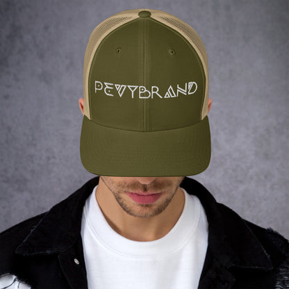 Stylish Custom Embroidered Trucker Cap - Personalized Headwear - PevyBrand