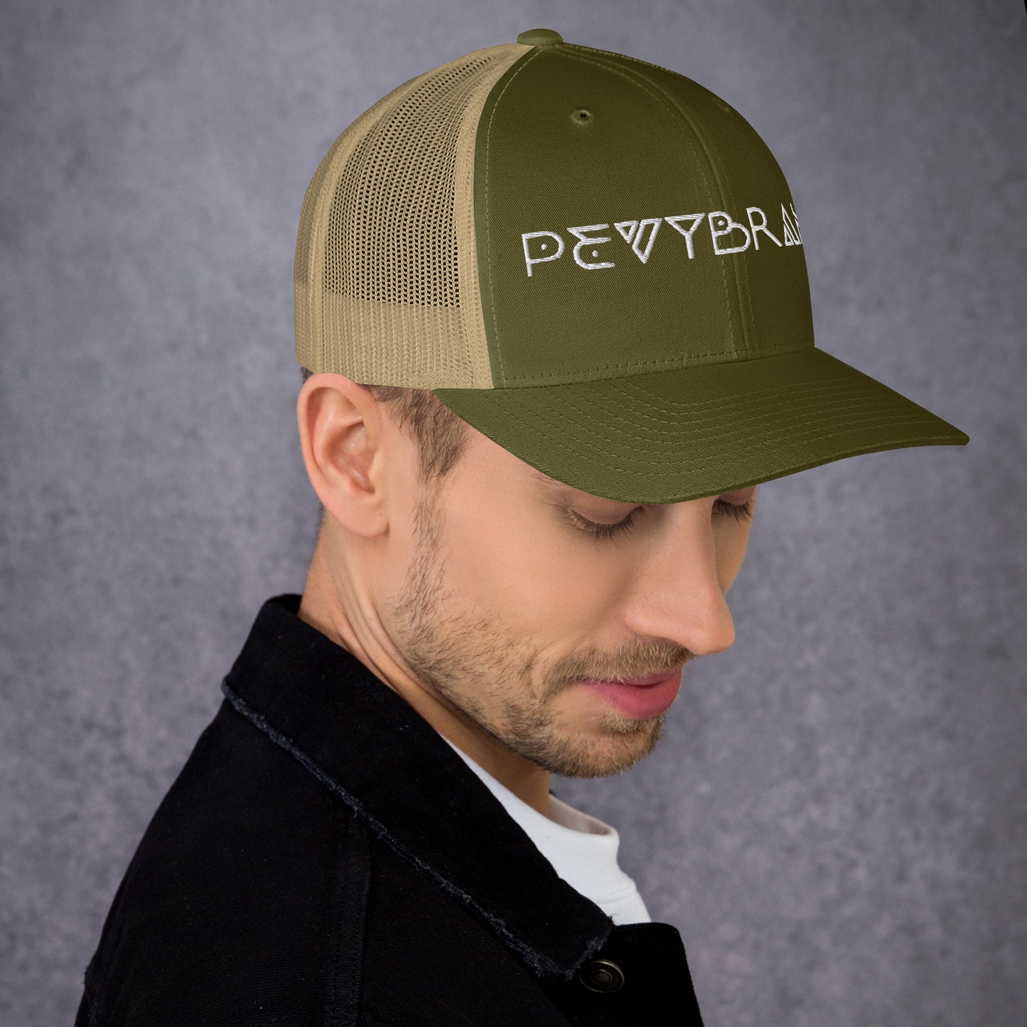Stylish Custom Embroidered Trucker Cap - Personalized Headwear - PevyBrand
