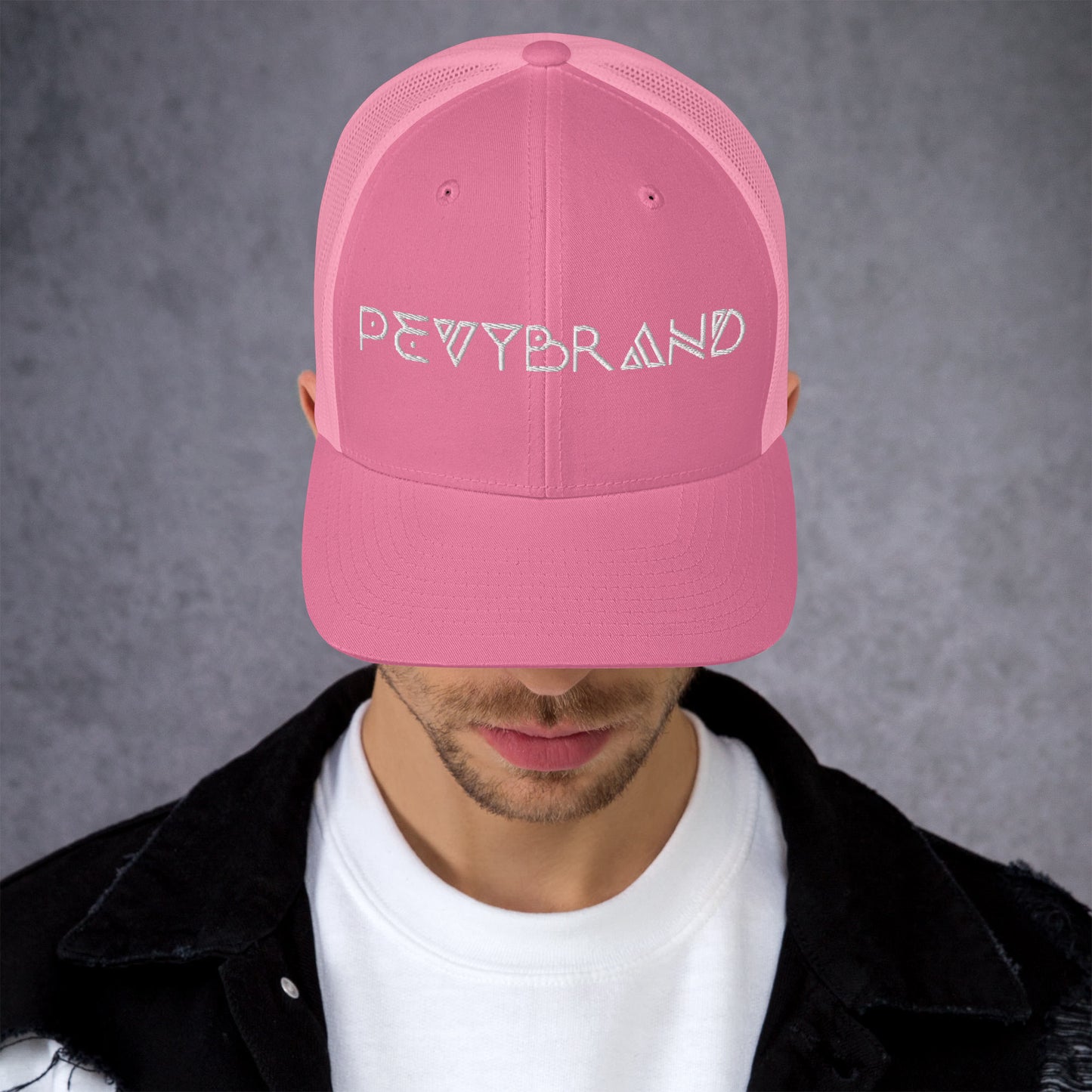 Stylish Custom Embroidered Trucker Cap - Personalized Headwear - PevyBrand