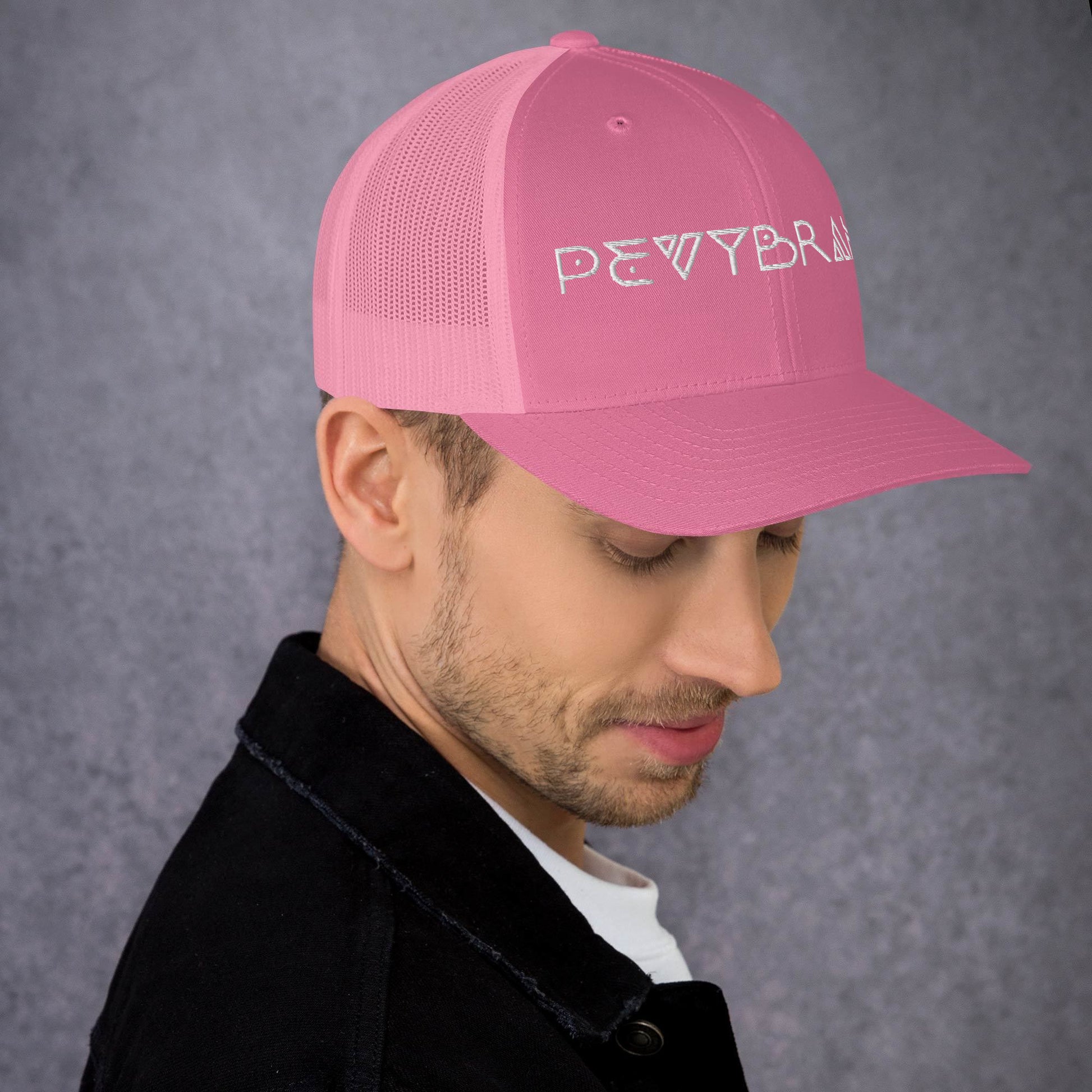 Stylish Custom Embroidered Trucker Cap - Personalized Headwear - PevyBrand