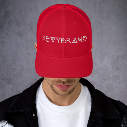 Stylish Custom Embroidered Trucker Cap - Personalized Headwear - PevyBrand