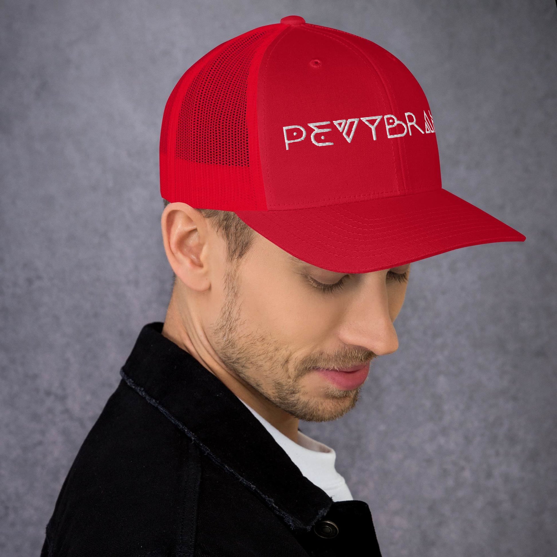 Stylish Custom Embroidered Trucker Cap - Personalized Headwear - PevyBrand