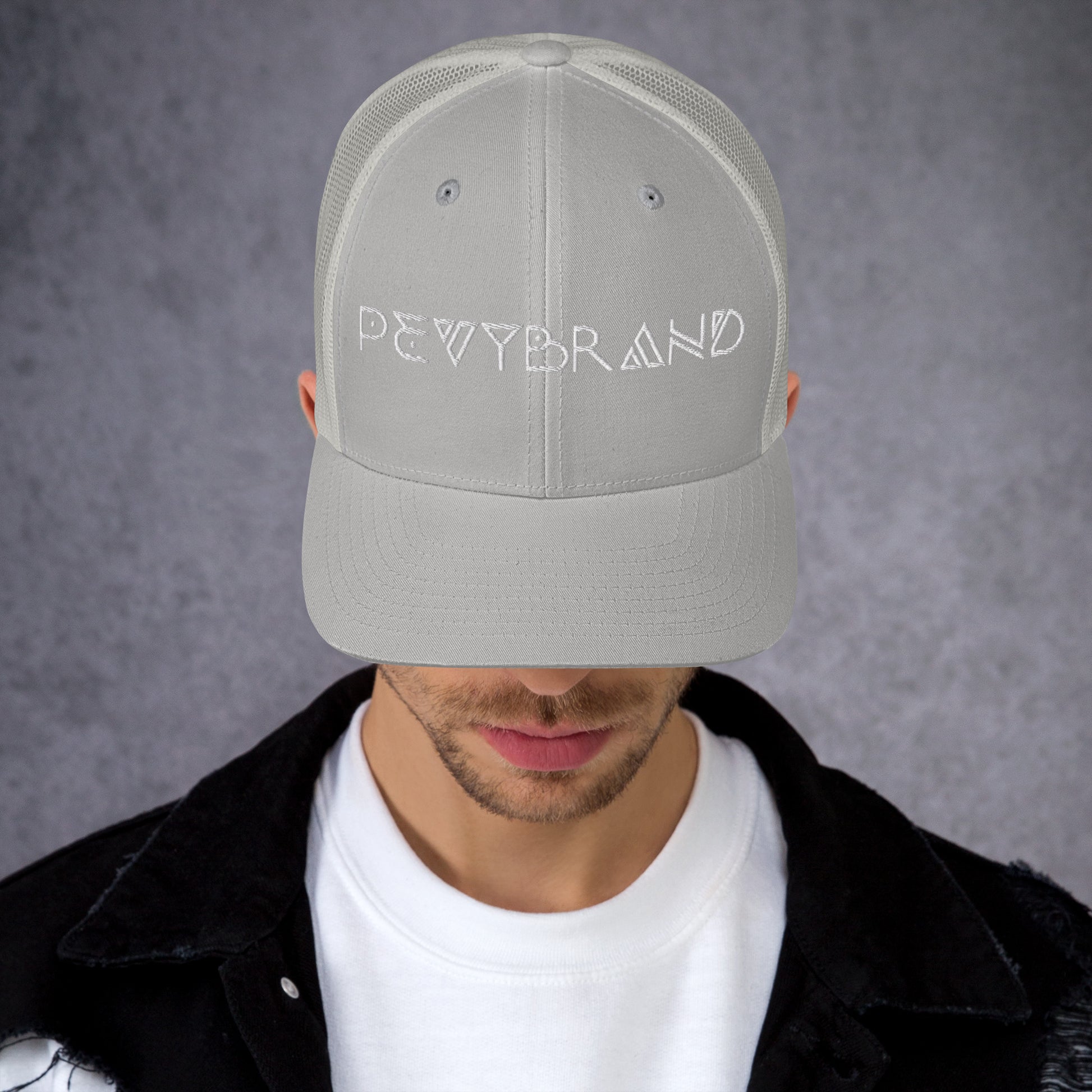 Stylish Custom Embroidered Trucker Cap - Personalized Headwear - PevyBrand