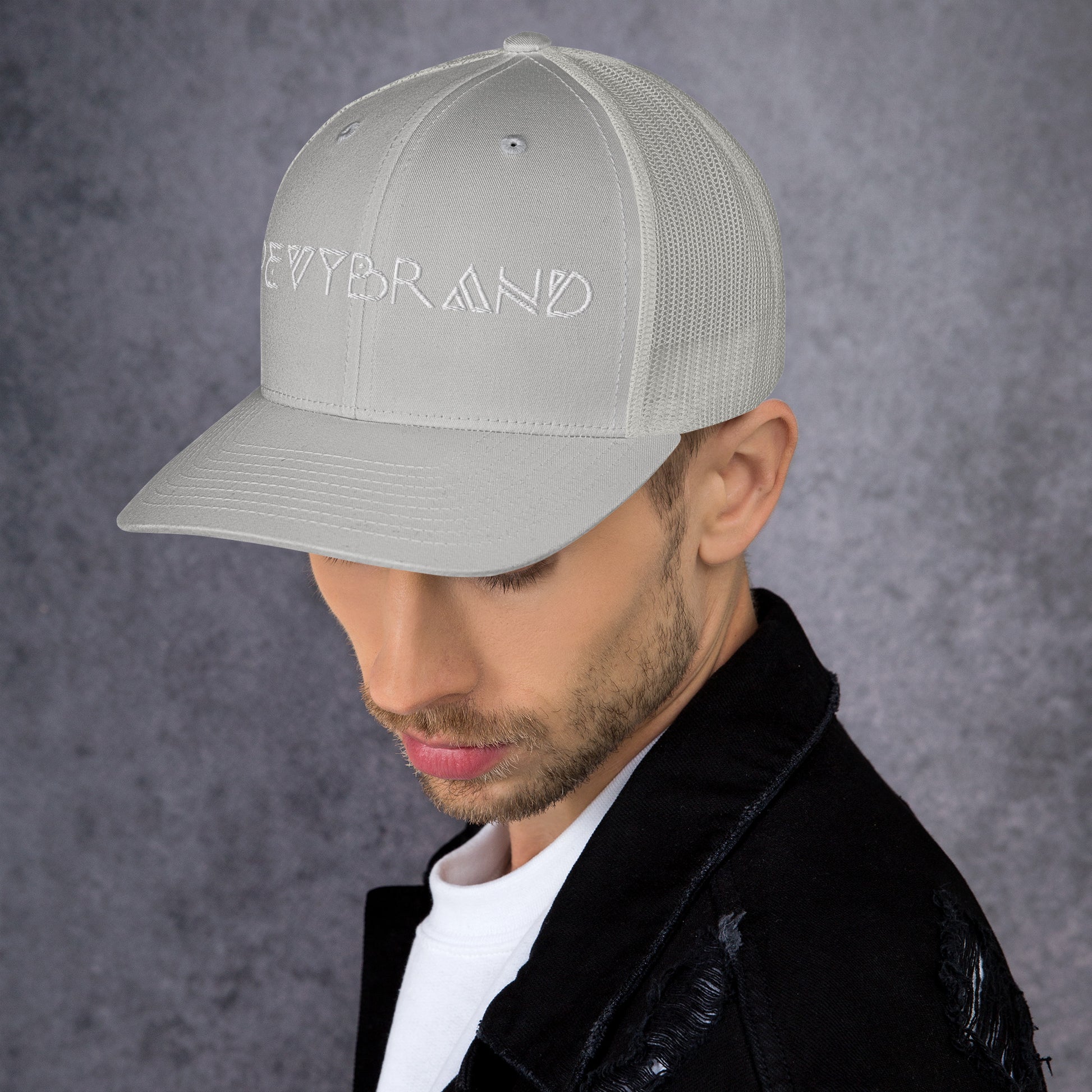 Stylish Custom Embroidered Trucker Cap - Personalized Headwear - PevyBrand