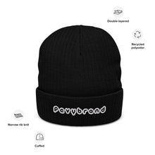 Ribbed knit beanie - PevyBrand