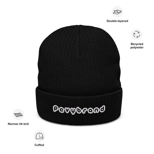 Ribbed knit beanie - PevyBrand