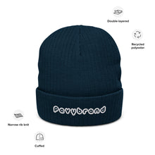 Ribbed knit beanie - PevyBrand