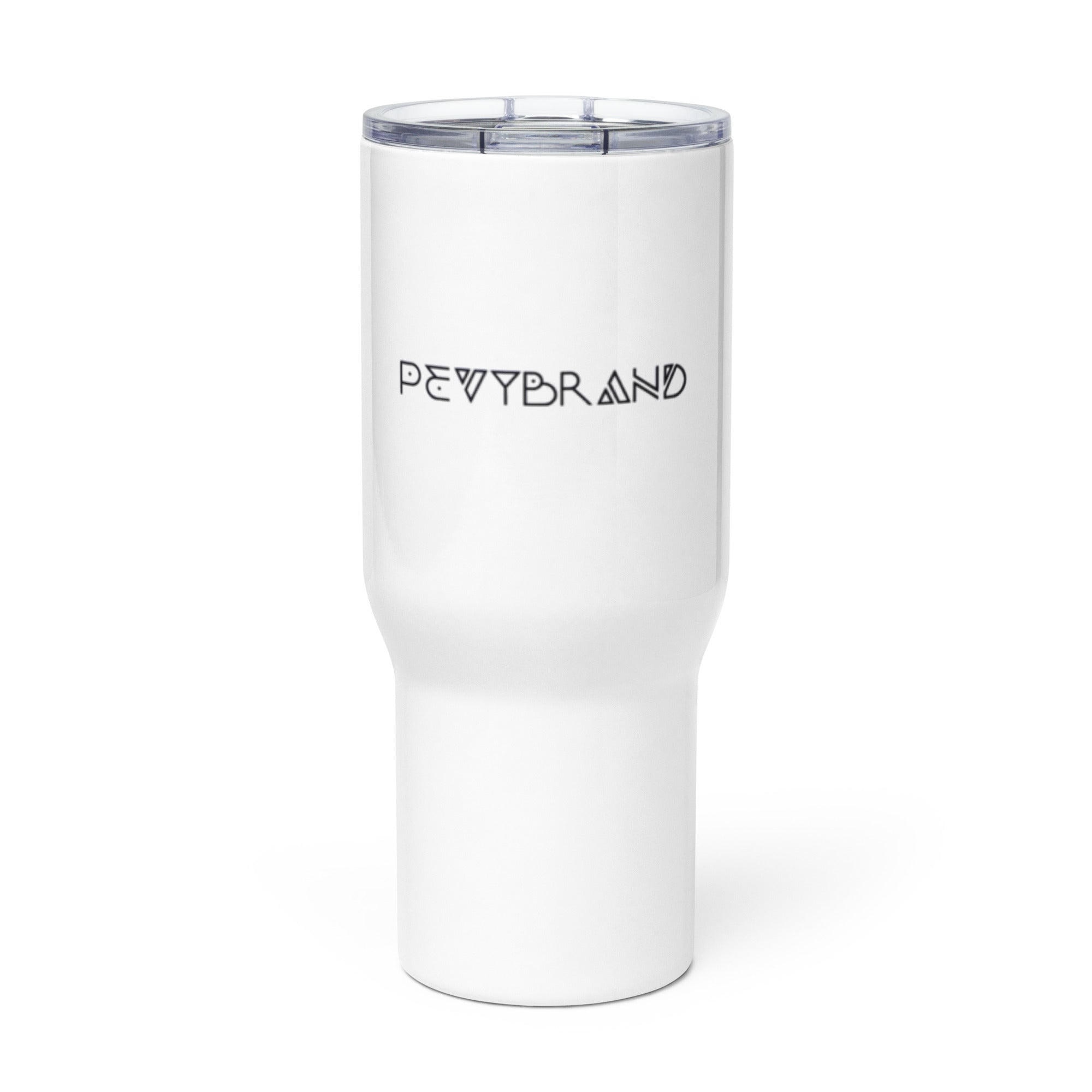 Handle Travel Mug: Sip on-the-go in style - PevyBrand