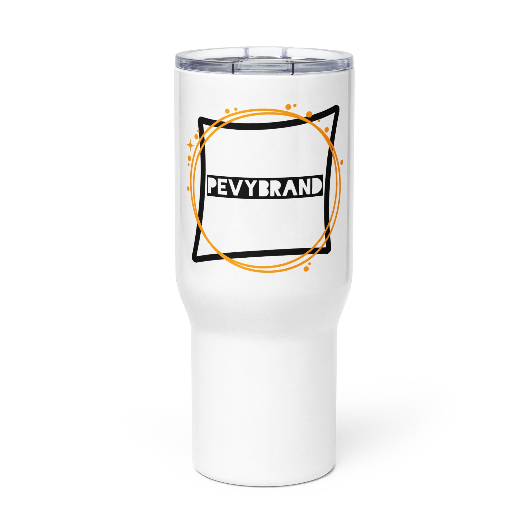 Handle Travel Mug: Sip on - the - go in style - PevyBrand