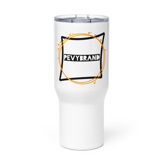 Handle Travel Mug: Sip on - the - go in style - PevyBrand