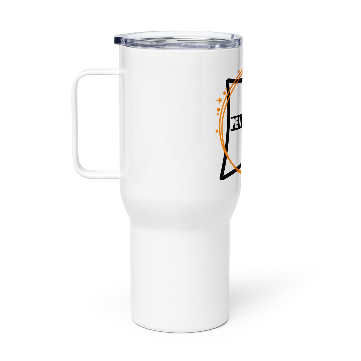 Handle Travel Mug: Sip on - the - go in style - PevyBrand