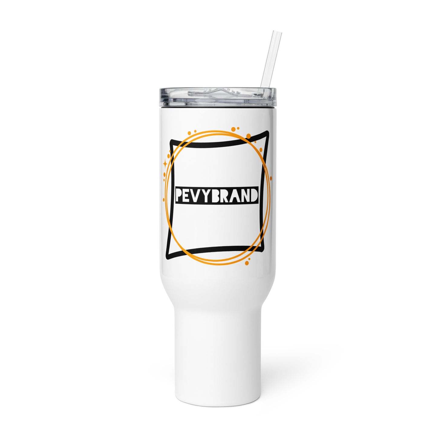 Handle Travel Mug: Sip on - the - go in style - PevyBrand