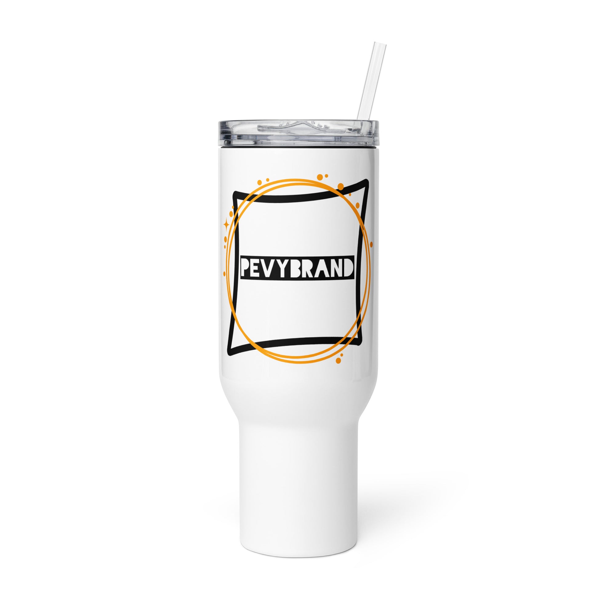 Handle Travel Mug: Sip on - the - go in style - PevyBrand