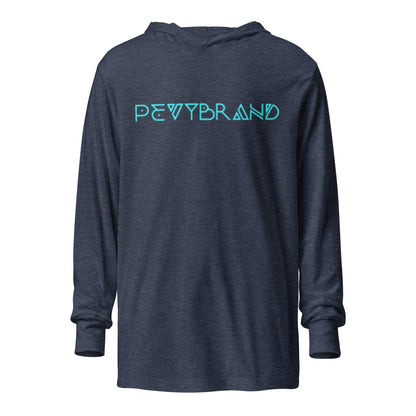 Cozy Hooded Tee: Long - Sleeve Comfort - PevyBrand