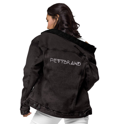 Cozy Sherpa Denim Jacket for All Genders - PevyBrand