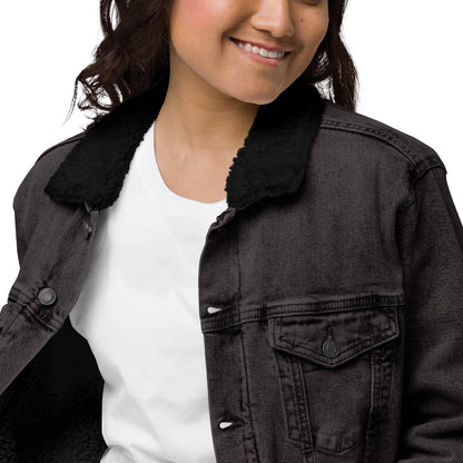 Cozy Sherpa Denim Jacket for All Genders - PevyBrand