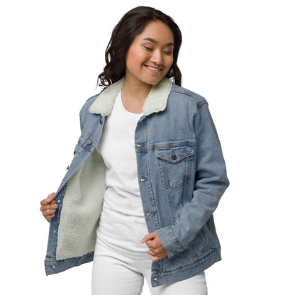 Cozy Sherpa Denim Jacket for All Genders - PevyBrand