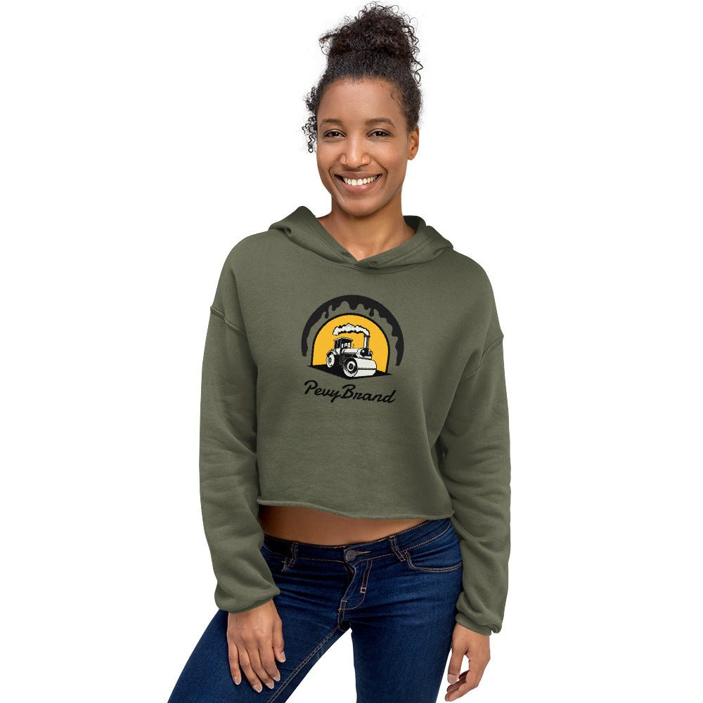 Womens Crop Hoodie - PevyBrand