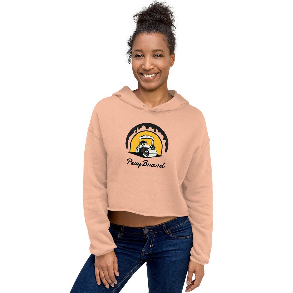 Womens Crop Hoodie - PevyBrand