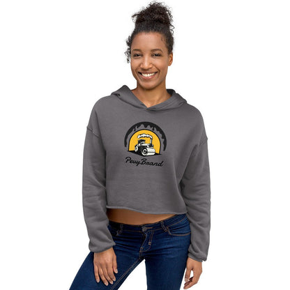 Womens Crop Hoodie - PevyBrand