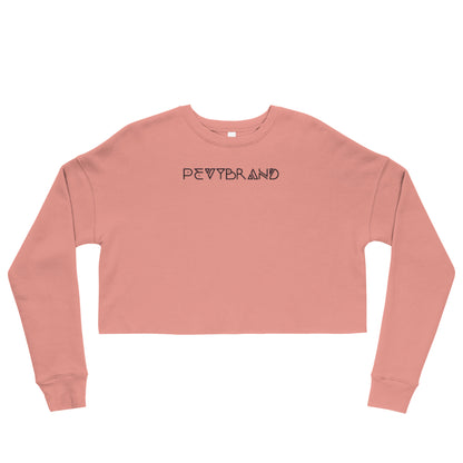 Cozy Crop Sweatshirt: Lavender Dream - PevyBrand