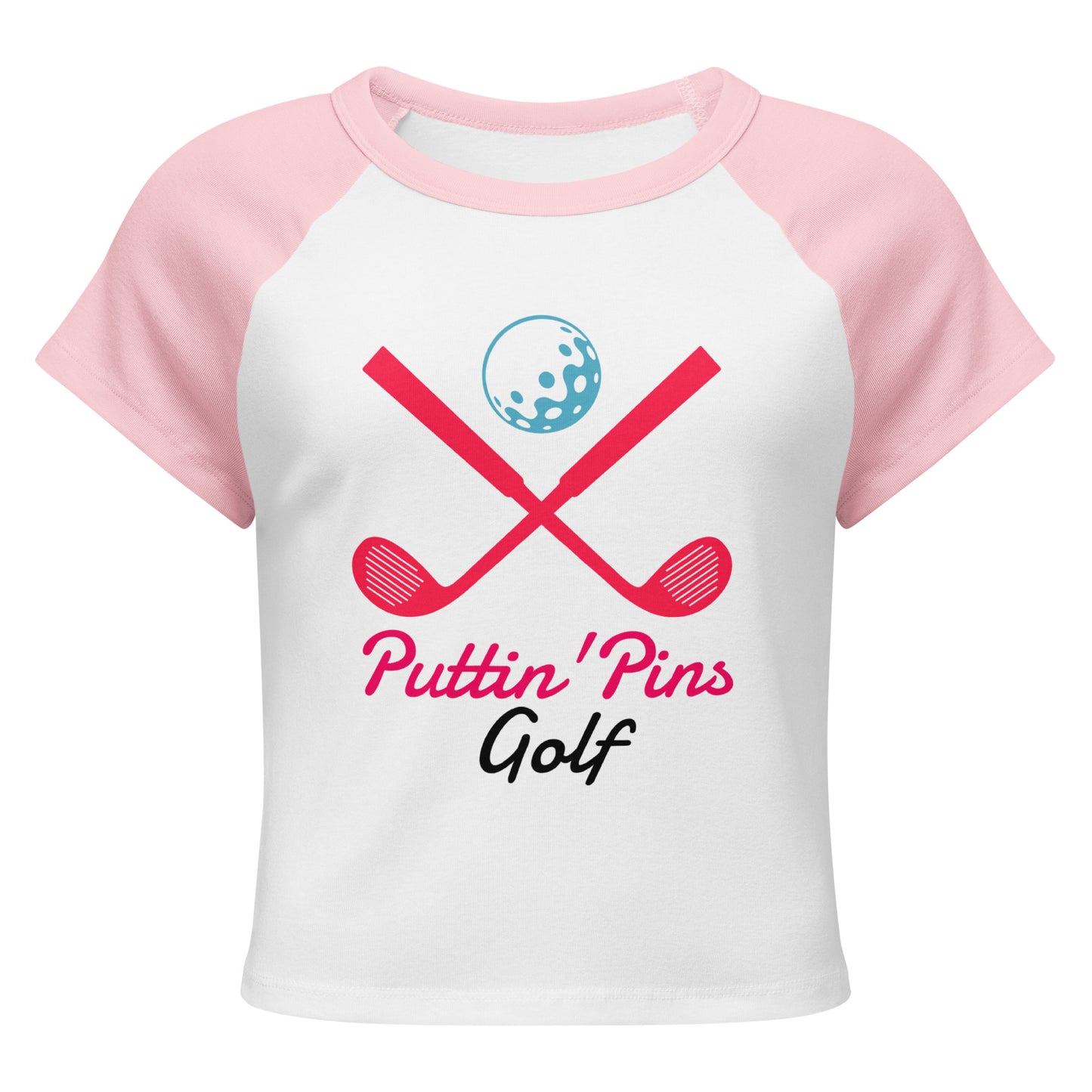 Women’s micro rib raglan baby tee - PevyBrand
